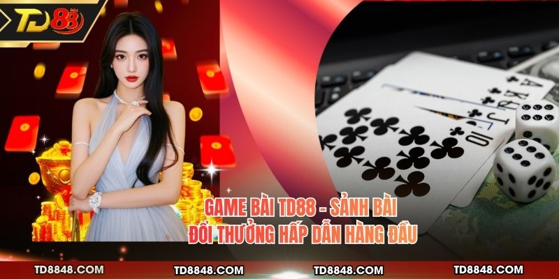 Game bài TD88 Sảnh Bài Đổi Thưởng Hấp Dẫn Hàng Đầu